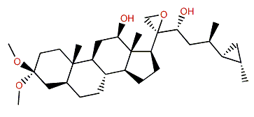 Aragusteroketal A